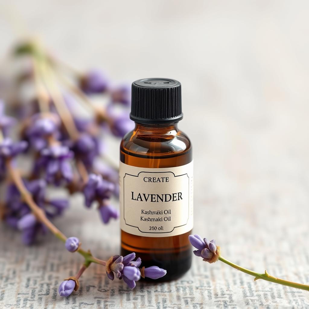 Pure Lavender Kashmiri Essential Oil – Natural Aromatherapy & Skincare Blend